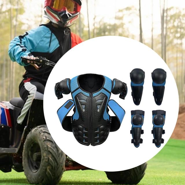 Sujeira Moto: Protetor Completo de Motocross para Crianças e Adolescentes - Ideal para Esqui e Skate