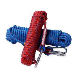 Corda de emergência de escalada ao ar livre, corda Rapelling estática, resgate de incêndio, escape de segurança, 10mm, 10m, 20m - Image 1