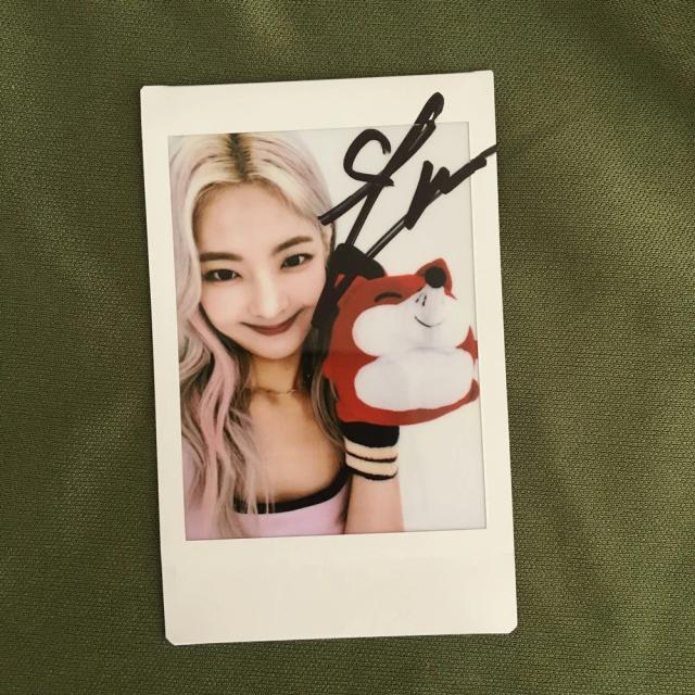 Cartões Fotográficos Autografados de Coleção ITZY - 3 Polegadas, Presentes Exclusivos de K-Pop para Outubro de 2023