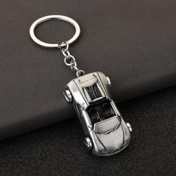 Convertible Muscle Sports Car Keychain, Tendência bonito, saco de escola, pingente chave do carro, Casal Trinket Presente, Tendência Chaveiro, Novo, 2023 - Image 3