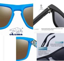 Óculos de sol polarizados Okuma UV400 para homens e mulheres ao ar livre caça, pesca, bicicletas de condução, caixa opcional de óculos de sol - Image 5