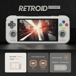 Retroid Handheld Game Console, RG4, Bolso 4, 4, 128 GB, 4.7 "Touch Screen, WiFi 6.0, Bluetooth, 5000mAh, Android 13, Presentes infantis - Image 2