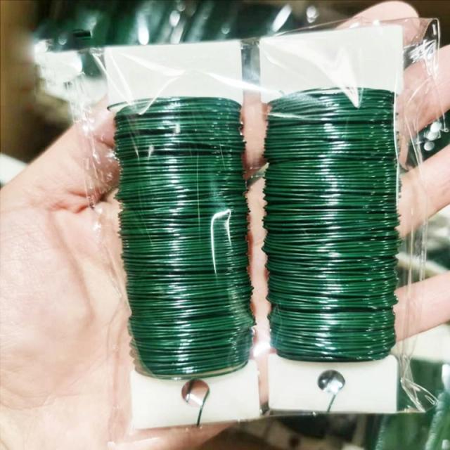 Fio Floral 22 Calibre para DIY: Acessório Perfeito para Buquês, Embrulhos e Artesanato