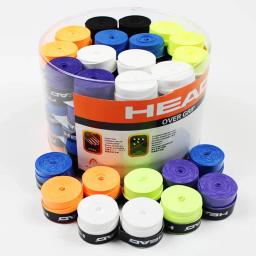 Cabeça Overgrip Raquete de tênis, Anti Slip Grips, Padel Acessório, Shock Badminton Squash Training Sweatband, Original, 5 pcs - Image 2