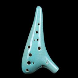 Cerâmica Ocarina Instrumento Musical, 12 Buracos, Alto Tone, C Legend, Profissional Instrumentos Musicais Acessório - Image 1