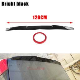 Carro Universal Spoiler Carro Livre Perfurado Top Asa Central Trunk Spoiler Top Asa Tronco Decoração Asa Do Vento Spoiler de corrida - Image 3