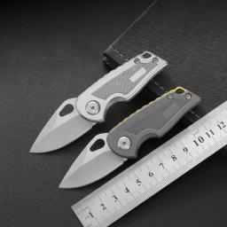 Conjunto de faca dobrável multifuncional portátil edc cortador de unboxing ferramenta de acampamento chaveiro acessórios - Image 1