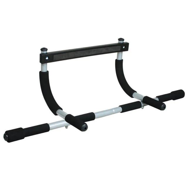Barra de Chin Up Ajustável para Porta - Quadro Multifuncional de Fitness Indoor