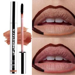 Long Lasting Lip Liner, impermeável tatuagem mancha, à prova de transferência, cor altamente pigmentada, acabamento fosco - Image 1