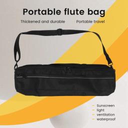 Caso De Flauta De Nylon Portátil Saco De Capa De Flauta Gig Bag, 17 Buracos, Estojo De Flauta, 17 Buracos Acessórios De Flauta - Image 4