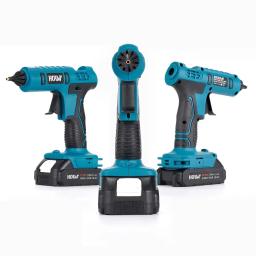 Cordless elétrica Hot Melt pistola de cola, cola em bastão, soldagem Hot Air Gun, Home Artesanato DIY, Makita bateria 18V, 11mm, 100W - Image 2