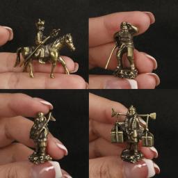 Miniaturas de Caráter Mitológico de Sun Wukong, Viagem ao Oeste, Mini Estátuas de Cobre, Cultura Tradicional Chinesa - Image 4