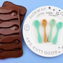 Molde de silicone antiaderente para decoração de bolo, ferramenta de cozimento, grade de gelo, para chocolate, biscoito, doces, geléia, diy - Image 6