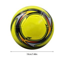 A bola de futebol para o treinamento do divertimento, bolas de futebol do PVC, durabilidade excelente, treinamento da equipe, tem a durabilidade excelente, ouro No.5 - Image 6