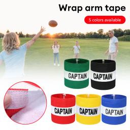 Braçadeira de capitão para treinamento de futebol Adultos, faixa elástica, braçadeiras clássicas, esportes de equipe, adultos - Image 2