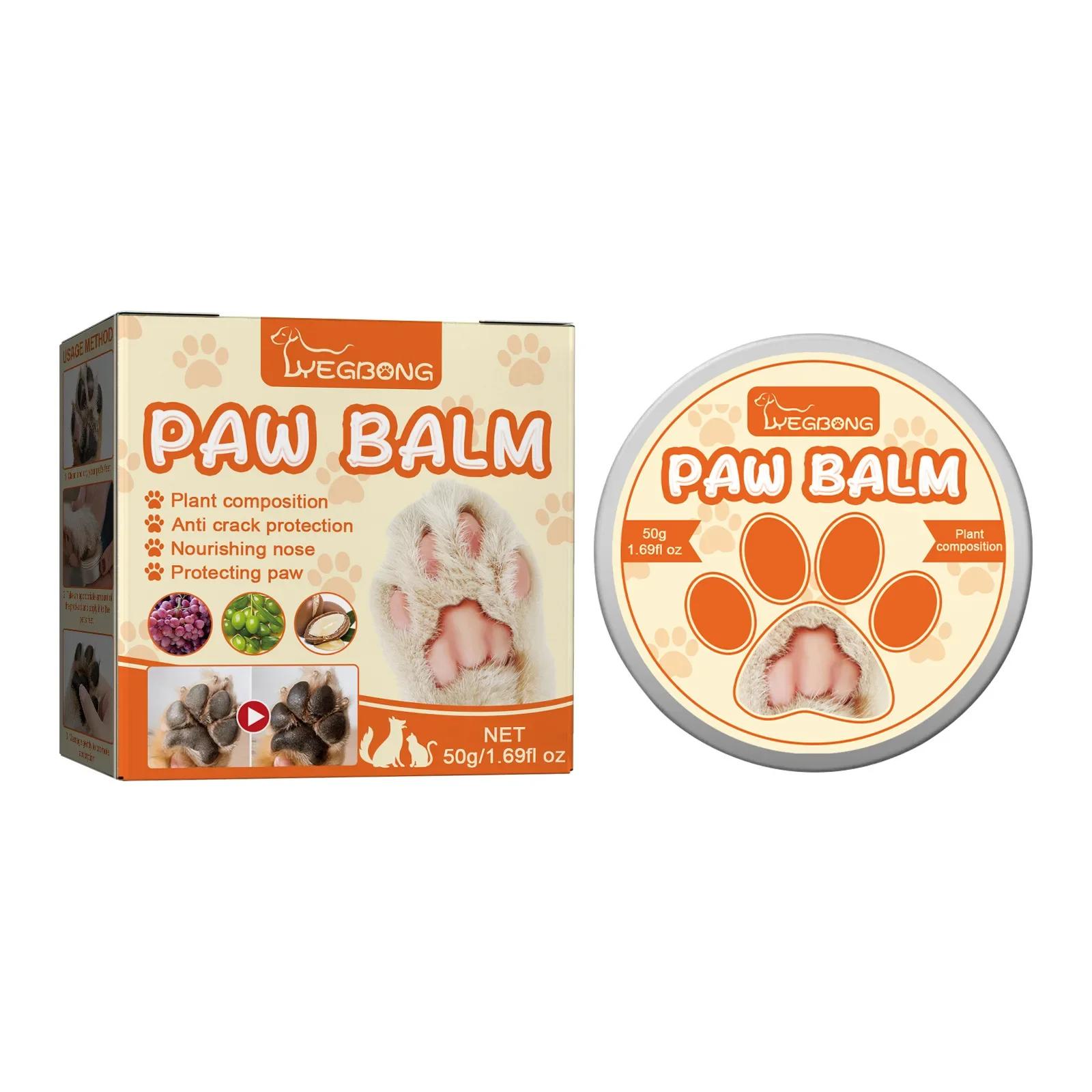Bálsamo Calmante para Animais de Estimação, Creme De Pata De Cão, Pés De Gato Hidratantes, Gatinho Seco Rachado Protege, Alívio De Cera De Pata De Cachorro - Image 1
