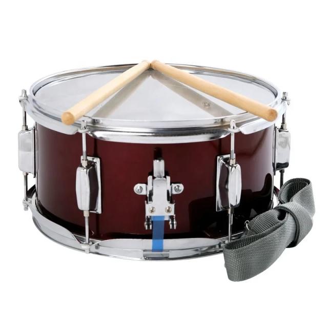 Snare Drum 12" para Escola: Prático e Elegante para Músicos em Ascensão