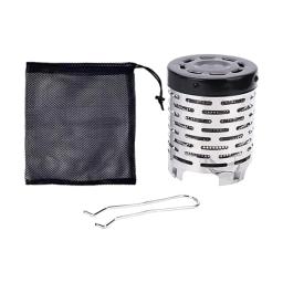 Camping Mini Aquecedor com Alça, Aquecimento Fogão Tampa, Aquecedor Portátil, Aquecedor para Quintal, Churrasco, Pesca, Viagem, Jardim - Image 1
