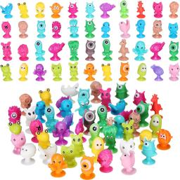 Mini Sucker Dolls para crianças, modelo de cápsula, ventosa, fuzileiro naval, terra, estranho, animal, otários, brinquedo de ação, 30 peças por lote - Image 1