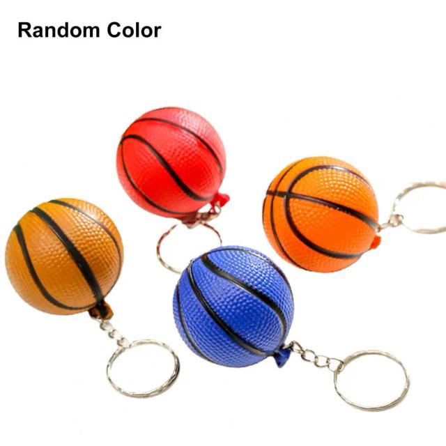 Chaveiro criativo de basquetebol para homens e mulheres - um ornamento divertido e esportivo para bolsas