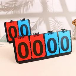 Placar Flip Cards para Esportes, Placar Manual, Contador para Treinadores de Beisebol Tênis Bola Basquete Futebol Voleibol - Image 2