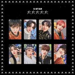 SKZ Pequeno Cartão De Coleção, Cartão De Álbum, 5 ESTRELAS, Bang Chan Lee, Saber Hwang, Hyun Jin - Image 5