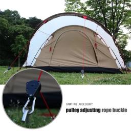 Cordão ajustável Pendurado para Camping, Ratchet Hanger, Pulley Lifting, Pulley Hook, Plant Lamp Rope, Outdoor, Camping, 5m, 8 Polegada - Image 5