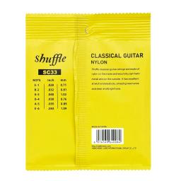 Aleatório-Guitarra Clássica Nylon Thread Cordas, Substituição de Instrumentos Musicais, Acessórios Universais, SC33 - Image 3