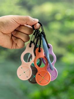 Silicone Sports Kettle Buckle, Suporte de garrafa de água ao ar livre, Gancho de toalha, Camping Caminhadas - Image 1