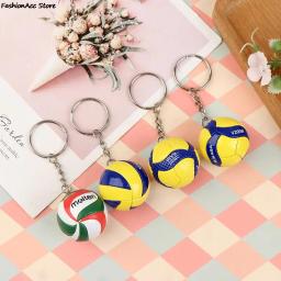 PVC Voleibol Chaveiro, corrente Chave De Esportes, ornamentos De Bola De Praia, presentes De Negócios - Image 1