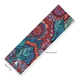 Toalha impressa esportiva de resfriamento 30*100cm capa de tapete de yoga antiderrapante ginásio fitness microfibra viagem almofada de secagem rápida pilates - Image 6