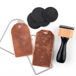 Discos de lixamento indispensáveis, Lixa de grão médio, Para criar uma aparência desgastada e desgastada na fabricação de cartões, projetos artesanais, fricção Handtools - Image 1