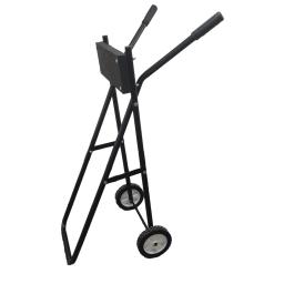 Suporte do motor do barco de fora, Heavy Duty, Carrinho de suporte do motor, Armazenamento com 2 rodas - Image 2