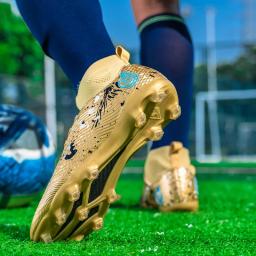 Sapatos De Treinamento De Grama Interior Para Homens, Chuteiras De Futebol Profissional, Botas De Campo Interior, Sapatos De Futebol, Sociedade, TF, FG Sneaker - Image 5