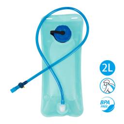 Grande saco de água potável, mochila ao ar livre, Motocicleta Camping Suprimentos, Folding Bike Hiking, Nature Hike Bucket, Camelback, 2L - Image 1