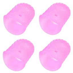 4 Pçs/conjunto Silicone Guitarra Protetores de dedos Ventilado Design Antiderrapante Dedo Guards Jogando Piano Ukulele Instrumento Musical - Image 4
