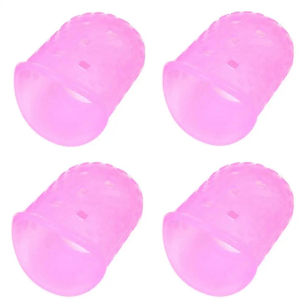 4 Pçs/conjunto Silicone Guitarra Protetores de dedos Ventilado Design Antiderrapante Dedo Guards Jogando Piano Ukulele Instrumento Musical - Image 1