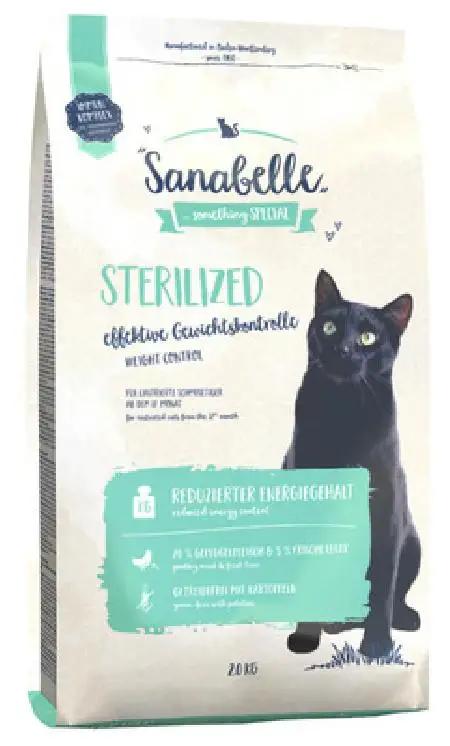 Sanabelle: Ração Seca Premium para Gatos Esterilizados - 2 kg, 8346002, Ideal para a Saúde do Seu Felino