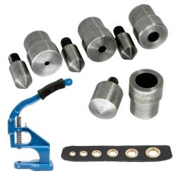Metal perfurador buraco molde e ilhós grommet dados para mão máquina de imprensa punch ilhós ferramenta para roupas leathercraft accessorie - Image 6