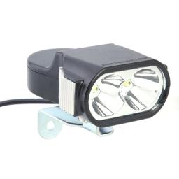 Farol LED para Scooter Elétrico e E-bike, Luz Externa Da Bicicleta, Elementos De Ciclismo, 36V, 48V, 60V - Image 2