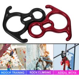 Figura 8 Dispositivo Descender Belay, 50KN, alta resistência, dispositivo de rapel, frenagem superior para resgate de escalada - Image 6