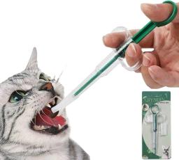 Pet Medical Feeding Dispenser Tool para animais pequenos, seringa de ponta macia, Pill Shooter Gun, Dog and Cat Tablet - Image 1