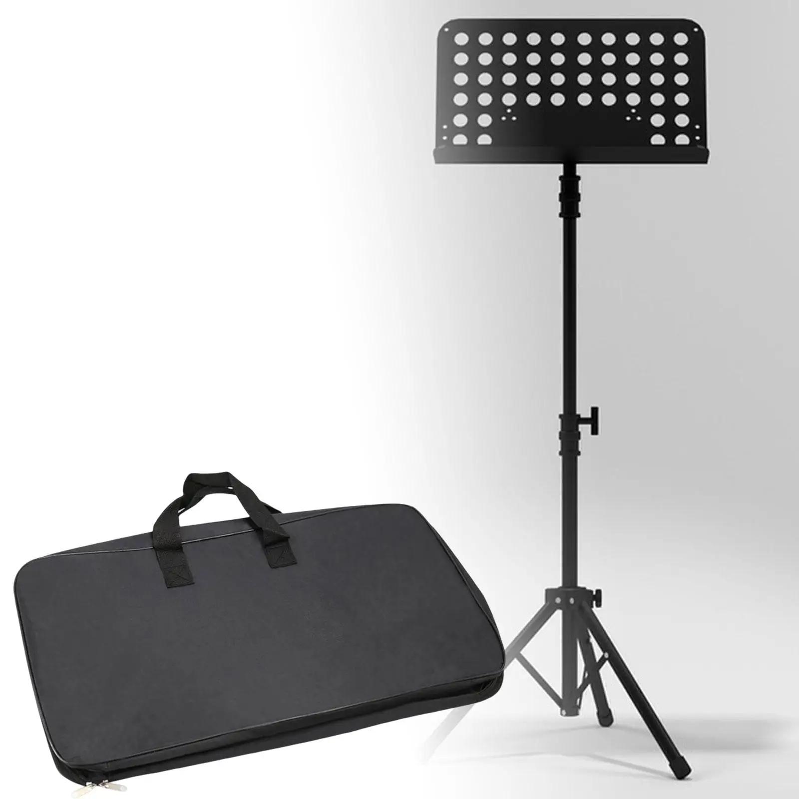Estojo para suporte de música à prova d'água, tecido oxford, bolsa de transporte, tripé, suporte, capa com alça para livros, laptop - Image 1