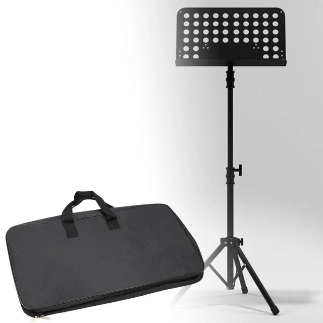 Estojo de Transporte à Prova d'Água para Equipamentos Musicais com Tripé e Alça para Livros e Laptop em Tecido Oxford