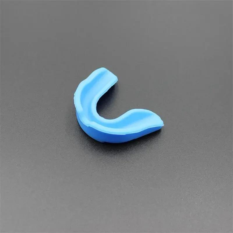 Protetor bucal de gel de sílica à prova de choque para esportes, protetor de dentes para crianças e adultos, ideal para basquete, rugby, boxe e karatê - Image 1