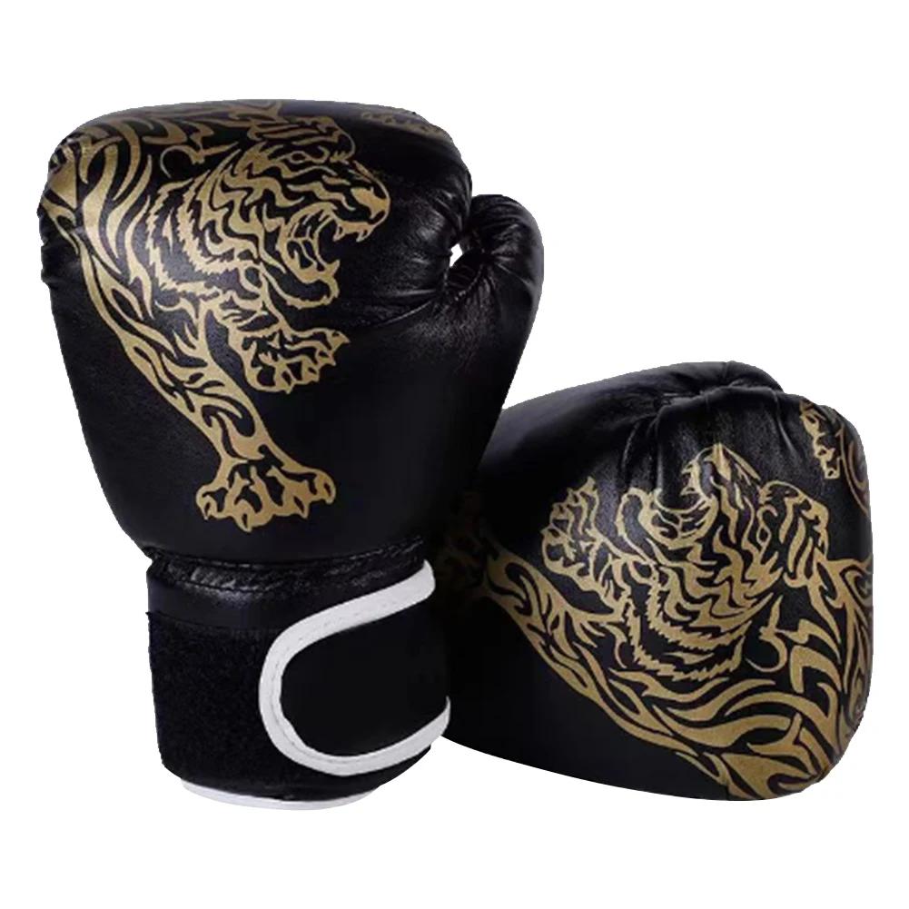 Luvas De Boxe Respirável Profissional, Confortável Muay Thai Fighting Mitts, Taekwondo Training Sandbag - Image 1