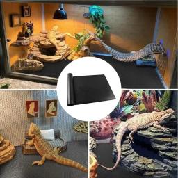 Réptil tapete antiderrapante terrário forro substrato escalada animais reprodução para tartarugas barbudas cobras iguana tartarugas - Image 3