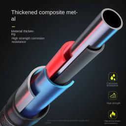 「 63cm 」 Baseball Bat Auto-defesa Ferro Veículo Montado Arma Household Stick Plus Hard - Image 3