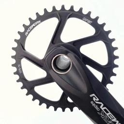 Racework manivela liga de alumínio oco integrado 170mm 175mm 32 34 36 38t roda dentada com suporte inferior mountain bike pedaleira - Image 4