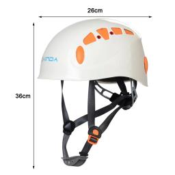 Capacete de escalada guarda equipamento de proteção trabalhador da construção capacete espeleologia para homens das mulheres adultos trabalho em árvore ao ar livre - Image 6
